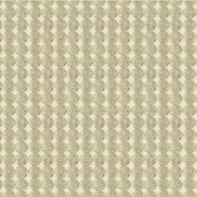 Sample 33557.106.0 Rare Coin Platinum Grey Upholstery Metallic Fabric by Kravet Couture