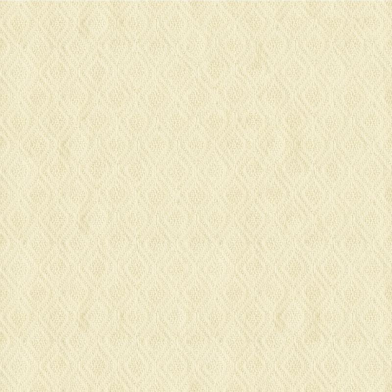 Sample 33774.101.0 Ivory Multipurpose Solids Plain Cloth Fabric by Kravet Basics