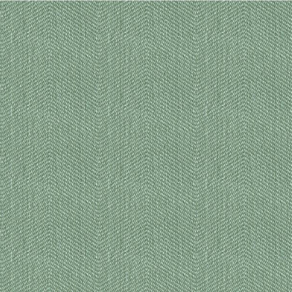 Sample 33832.35.0 Teal Upholstery Herringbone Tweed Fabric by Kravet Smart