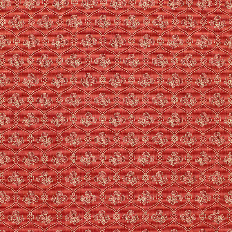 Buy 3390043 Ashley Lattice Coral by Schumacher Fabric