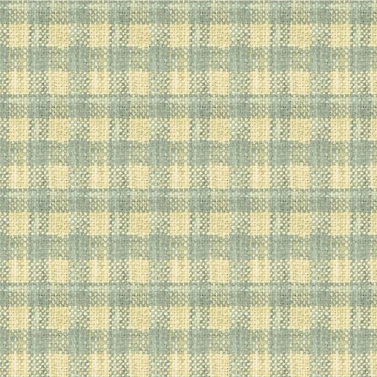 Sample 34078.15.0 Light Blue Multipurpose Check Houndstooth Fabric by Kravet Basics