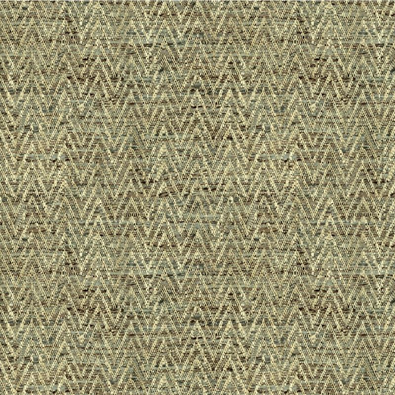 Sample 34092.1311.0 Turquoise Multipurpose Herringbone Tweed Fabric by Kravet Basics