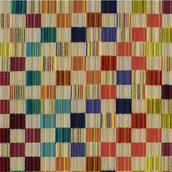 Sample 34233.1617.0 Beige Upholstery Check Houndstooth Fabric by Kravet Couture
