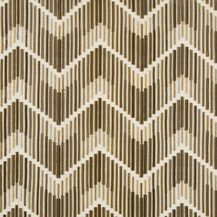 Sample 34553.16.0 Highs And Lows Truffle Brown Upholstery Contemporary Fabric by Kravet Couture