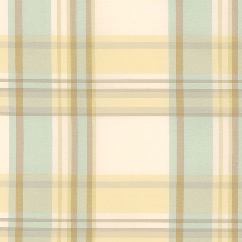 View 3457000 Birmingham Silk Plaid Wheat by Schumacher Fabric