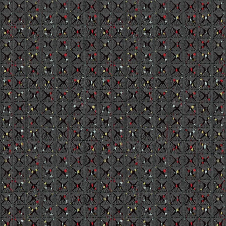 Sample 34580.819.0 Halite Spectra Black Upholstery Small Scales Fabric by Kravet Couture