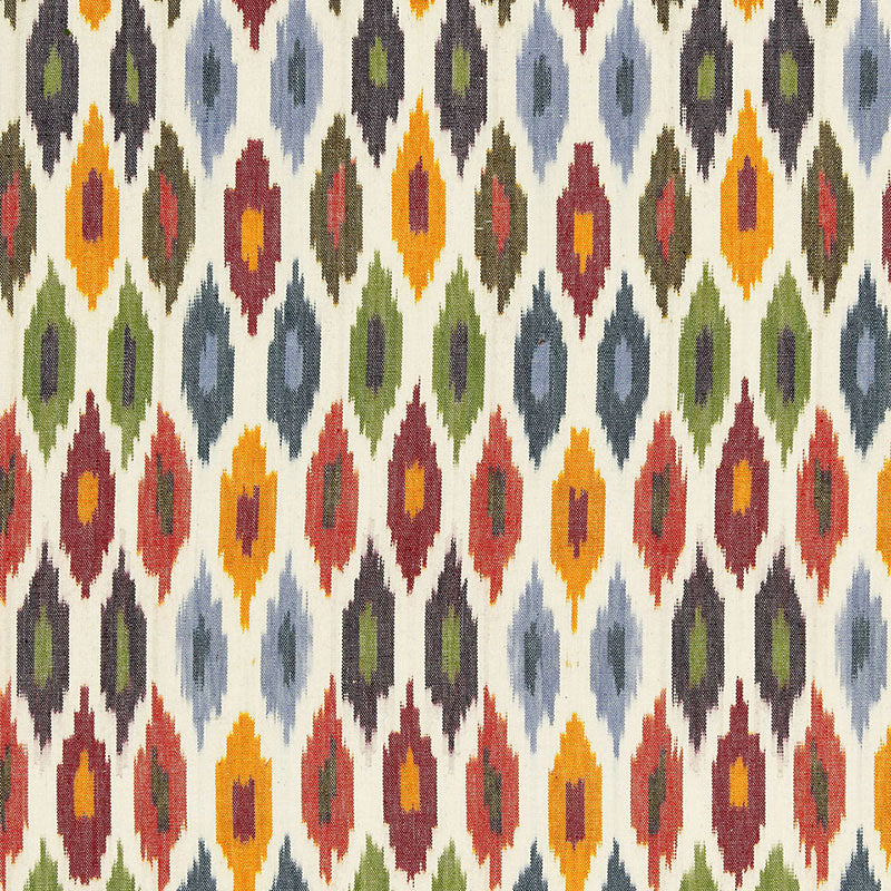 View 3471001 Sunara Ikat Spice by Schumacher Fabric