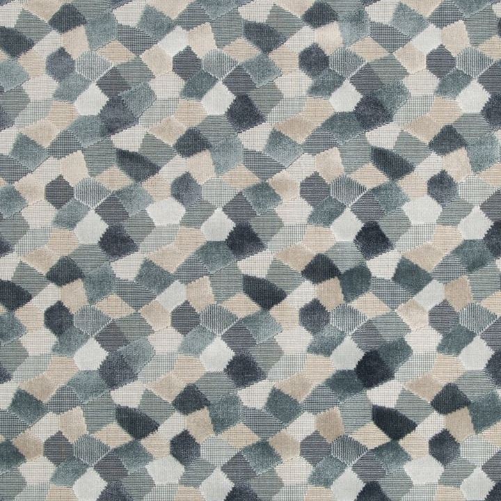 Sample 34783.21.0 Modern Mosaic Harbor Taupe Upholstery Contemporary Fabric by Kravet Couture