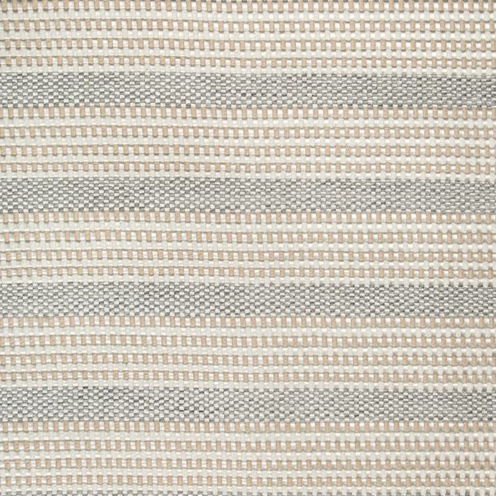Sample 34923.1611.0 Black Tie Platinum Silver Upholstery Stripes Fabric by Kravet Couture