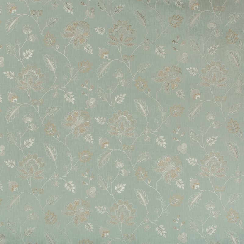 Sample 35224.23.0 Spa Multipurpose Botanical Foliage Fabric by Kravet Basics