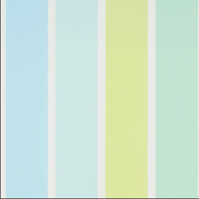 Order P569/03 Fun Fair Stripe Aqua by Designer Guild Wallpaper