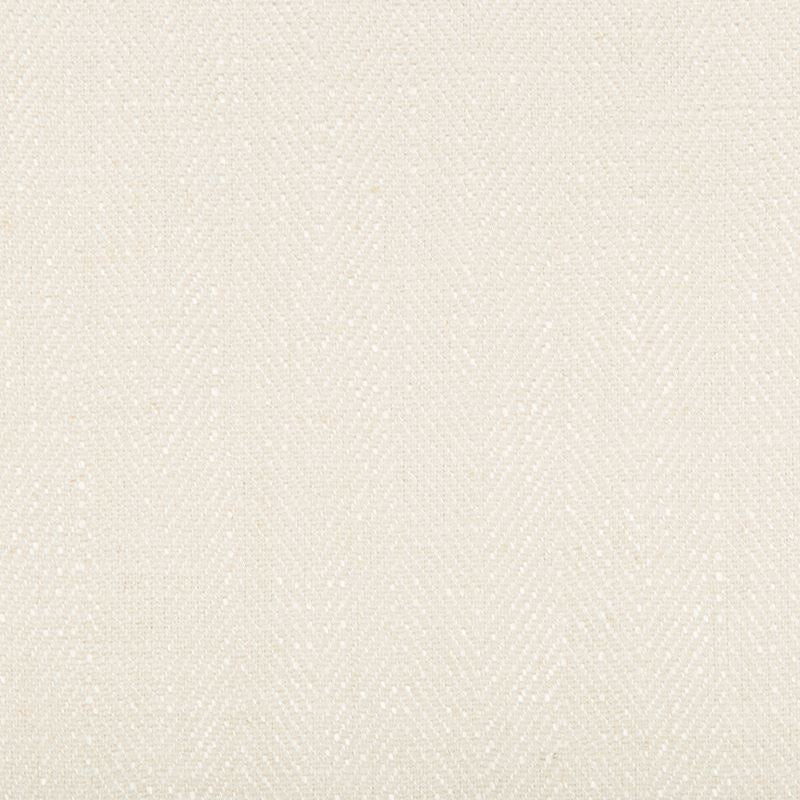 Sample 35348.1.0 White Multipurpose Herringbone Tweed Fabric by Kravet Basics