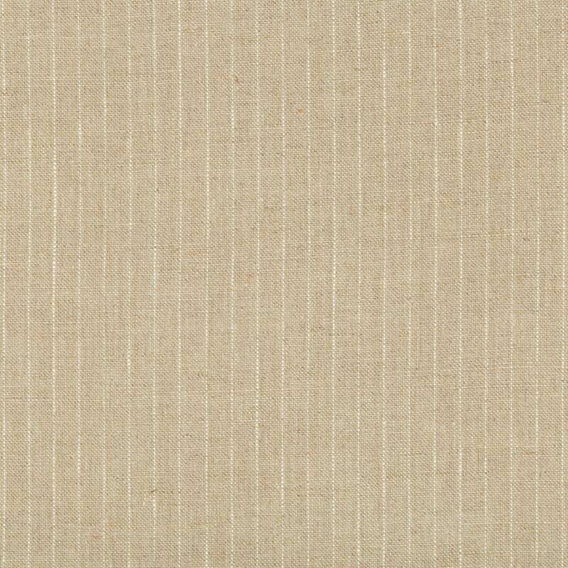 Sample 35527.16.0 Beige Multipurpose Stripes Fabric by Kravet Basics