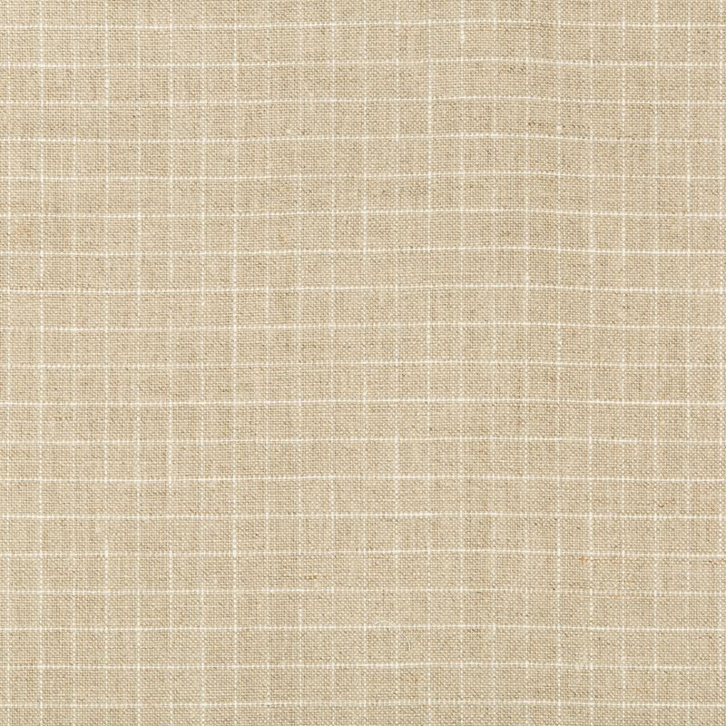 Sample 35531.16.0 Beige Multipurpose Check Houndstooth Fabric by Kravet Basics