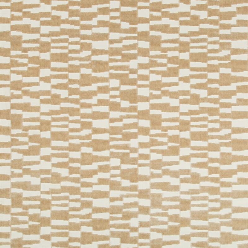 Sample 35544.16.0 Mod Velvet Beige Modern/Contemporary Kravet Basics Fabric