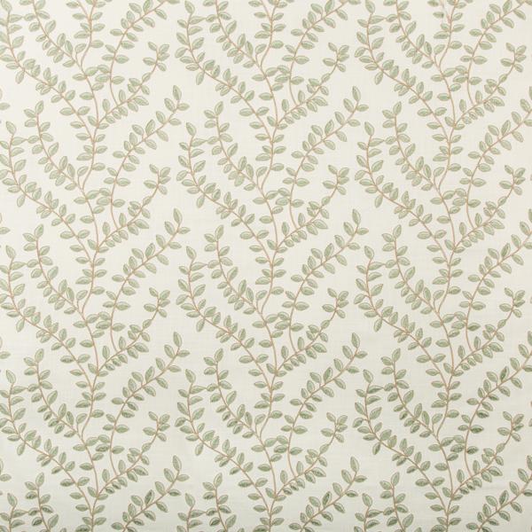 Sample 35792.13.0 Kravet Basics White Botanical Kravet Basics Fabric