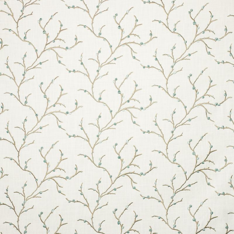 Sample 35793.1615.0 Kravet Basics White Botanical Kravet Basics Fabric