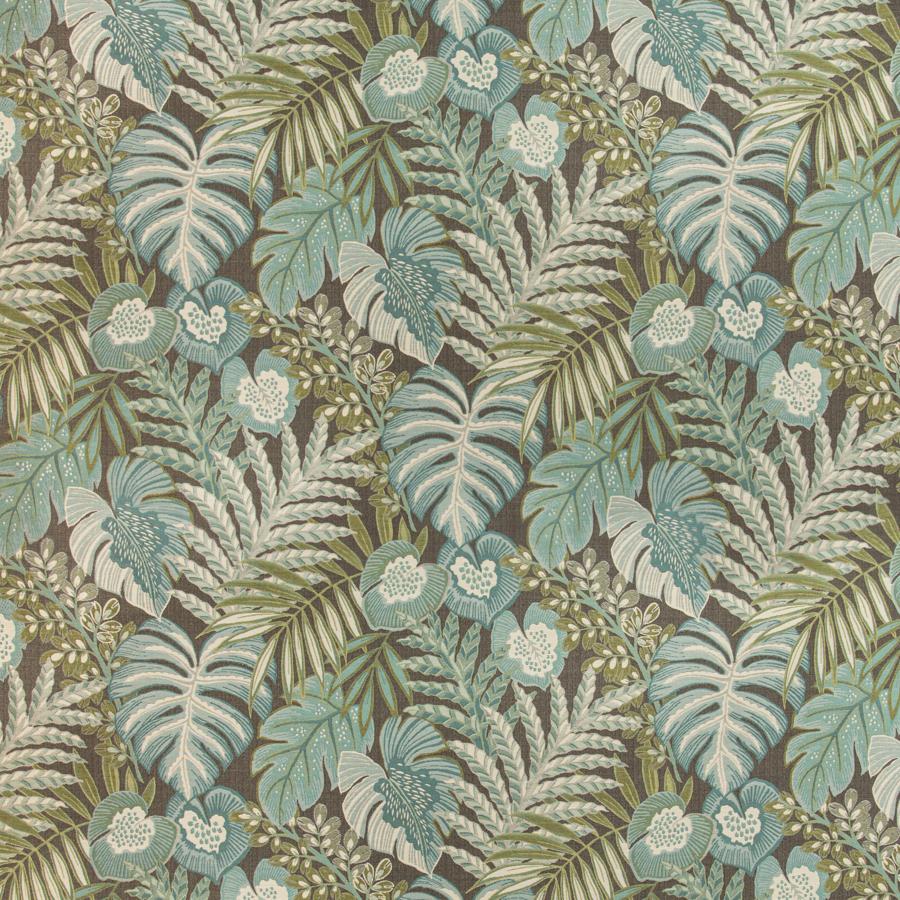 Sample 35824.3.0 Sanur Blue Botanical Kravet Design Fabric