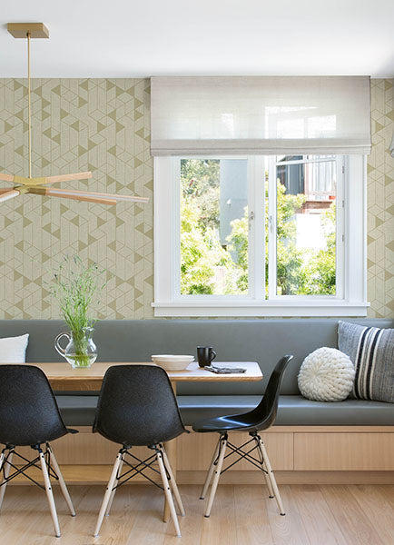 Purchase 4034-26772 A-Street Wallpaper, Fairbank Gold Linen Geometric - Scott Living III12