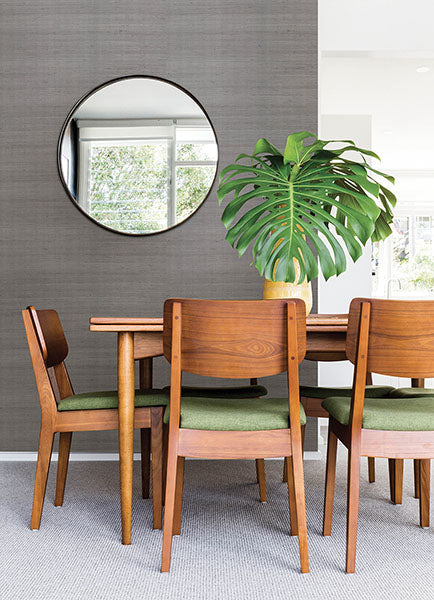 Purchase 4034-72103 A-Street Wallpaper, Colcord Silver Sisal Grasscloth - Scott Living III12