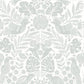 Purchase 4122-27001 A-Street Wallpaper, Nestle Light Grey Bird Block Print - Terrace