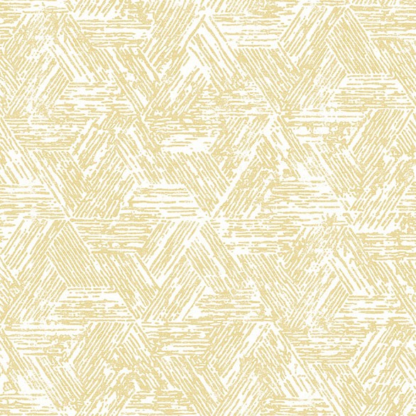 Purchase 4122-27032 A-Street Wallpaper, Retreat Yellow Quilted Geometric - Terrace