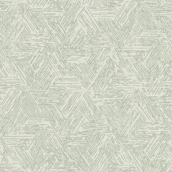 Purchase 4122-27035 A-Street Wallpaper, Retreat Sea Green Quilted Geometric - Terrace
