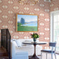 Purchase 4122-72403 A-Street Wallpaper, Villa Rasberry Embellished Ogee - Terrace1