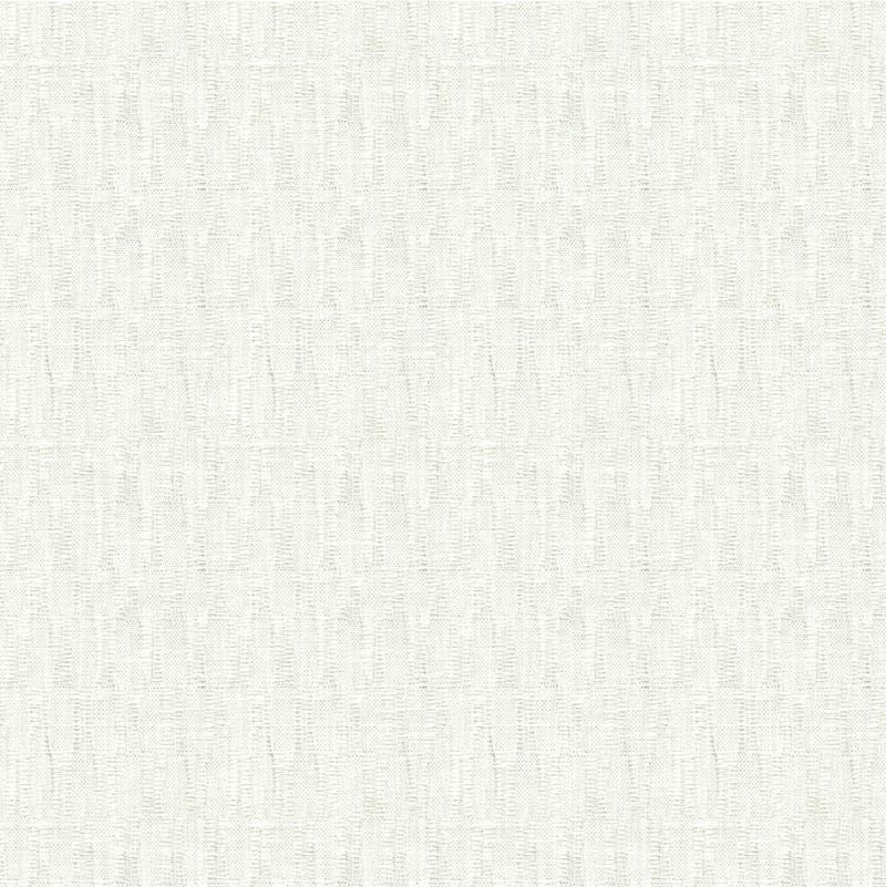 Sample 4126.1.0 White Drapery Solid W Pattern Fabric by Kravet Basics