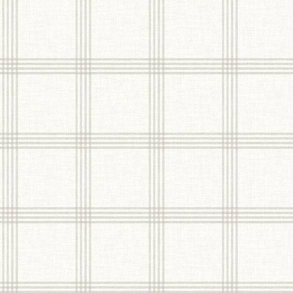 Purchase 4134-26994 Chesapeake Wallpaper, Twain Plaid - Wildflower