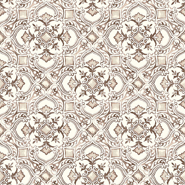 Purchase 4134-72514 Chesapeake Wallpaper, Marjoram Floral Tile - Wildflower