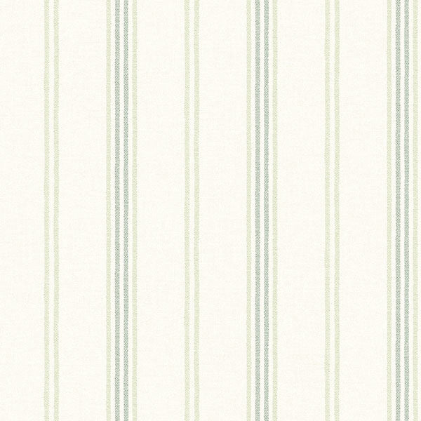 Purchase 4134-72549 Chesapeake Wallpaper, Lovage Linen Stripe - Wildflower