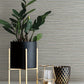 Purchase 4140-3719 Warner Wallpaper, Leicester Slate Metallic Stripe - Dimensional Accents1