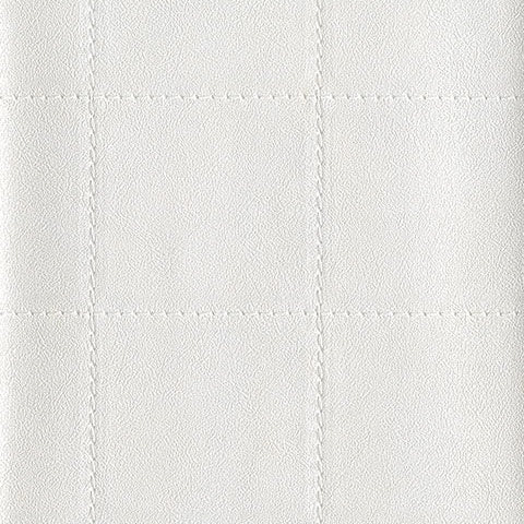 Purchase 4140-3743 Warner Wallpaper, Fair 'N Square Pearl Faux Leather - Dimensional Accents