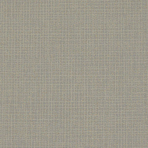 Purchase 4140-3762 Warner Wallpaper, Threads Slate Faux Fabric - Dimensional Accents
