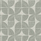 Purchase 4141-27113 A-Street Prints Wallpaper, Baxter Sea Green Semicircle Mosaic - Solace