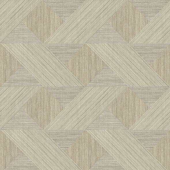 Purchase 4141-27134 A-Street Prints Wallpaper, Presley Coffee Tessellation - Solace