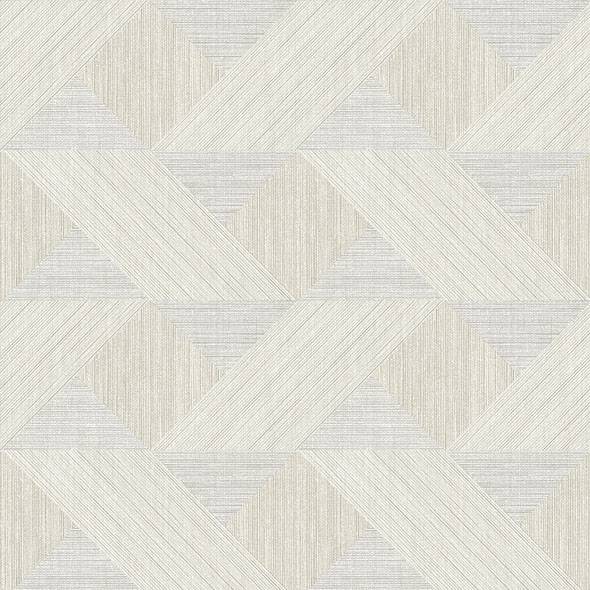 Purchase 4141-27135 A-Street Prints Wallpaper, Presley Grey Tessellation - Solace