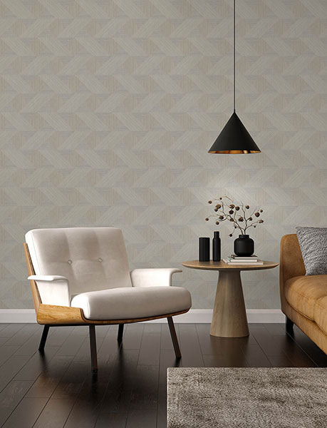 Purchase 4141-27135 A-Street Prints Wallpaper, Presley Grey Tessellation - Solace12