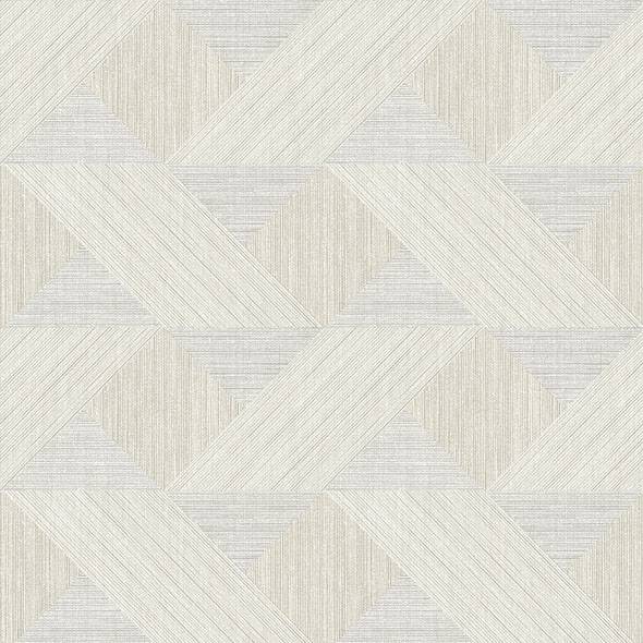 Purchase 4141-27135 A-Street Prints Wallpaper, Presley Grey Tessellation - Solace