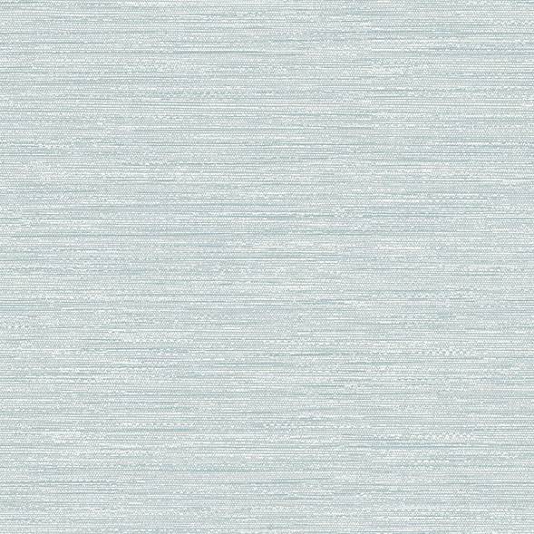 Purchase 4141-27162 A-Street Prints Wallpaper, Sheehan Light Blue Faux Grasscloth - Solace