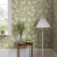 Purchase 4143-22027 A-Street Wallpaper, Kort Yellow Fruit and Floral - Botanica12