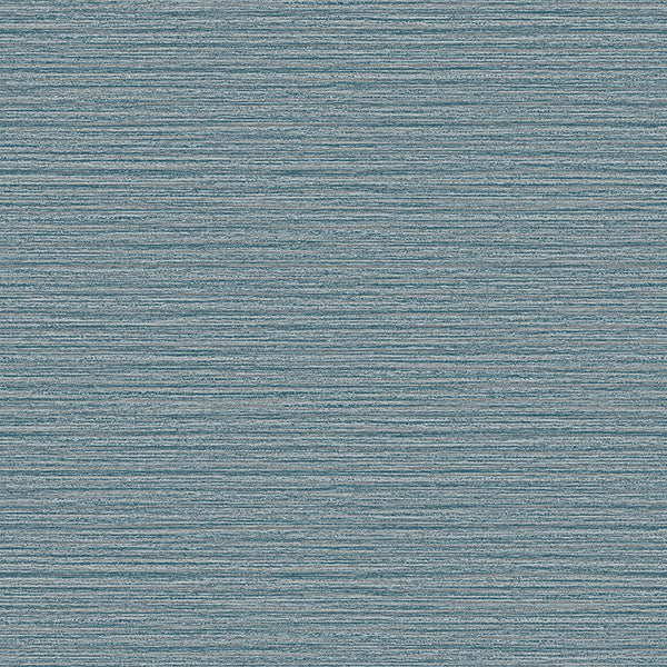 Purchase 4144-9134 Advantage Wallpaper, Hazen Blue Shimmer Stripe - Perfect Plains
