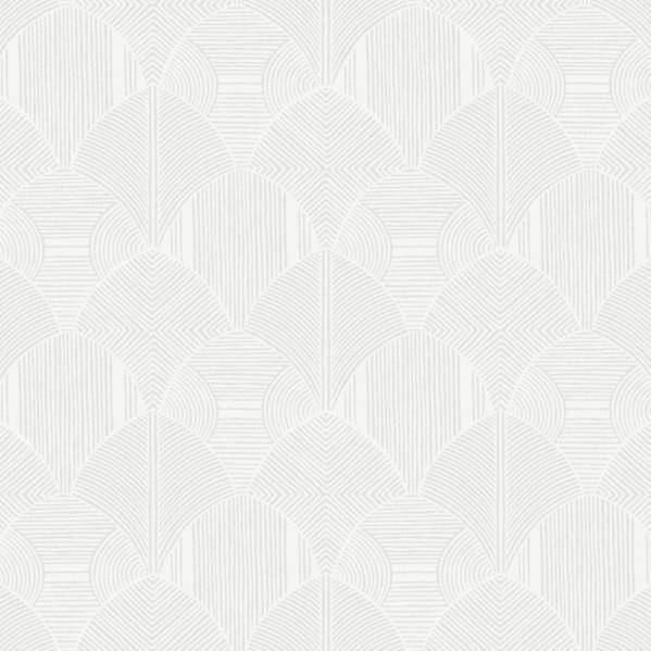 Purchase 4155-72806 A-Street Wallpaper, Meyberg Silver Geometric - Drew & Jonathan Home IV