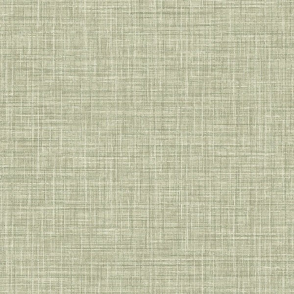Purchase 4157-25792 Advantage Wallpaper, Tuckernuck Green Faux Linen - Curio