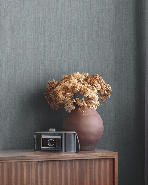 Purchase 4171-17214 A-Street Wallpaper, Midolin Enbar Denim Texture - Hidden Treasures 21