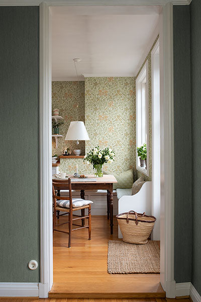 Purchase 4171-82049 A-Street Wallpaper, Iris Light Green Wild Gardens - Hidden Treasures 212