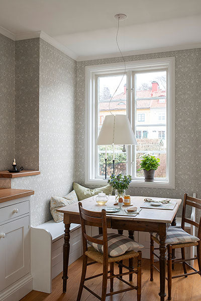 Purchase 4171-82065 A-Street Wallpaper, Spring Thicket Dove Tulip Damask - Hidden Treasures 21