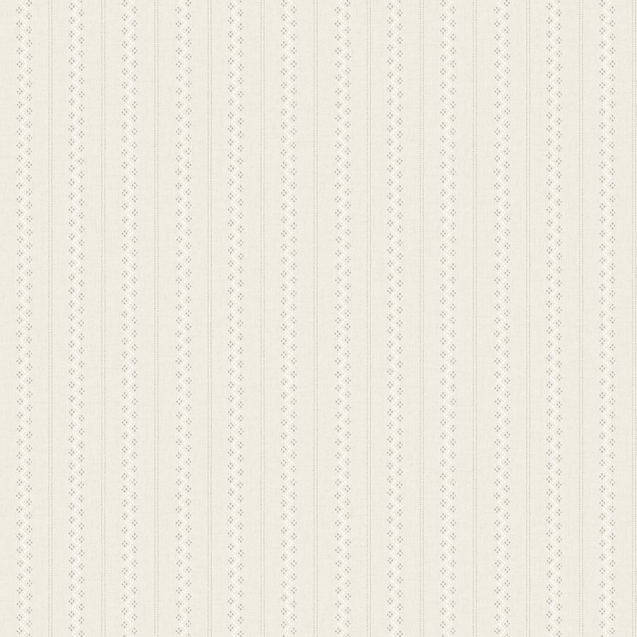 Purchase 4199-27782 Chesapeake Wallpaper, Curtis Beige Embellished Stripe - Modern Farmhouse