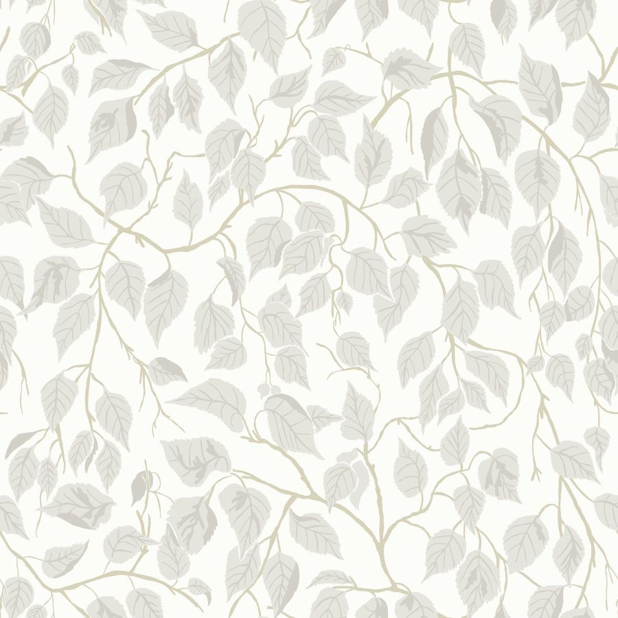 Purchase 4201-20106 A-Street Wallpaper, Hängbjörk Dove Vine - Savanna